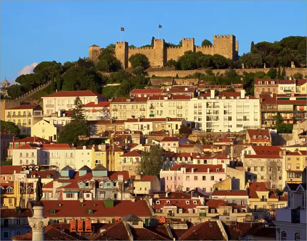 Castelo de Sao Jorge, Lisbon, Portugal, South West Europe