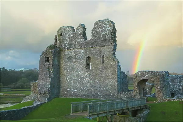 Ogmore Castle, Bridgend, Wales, U. K