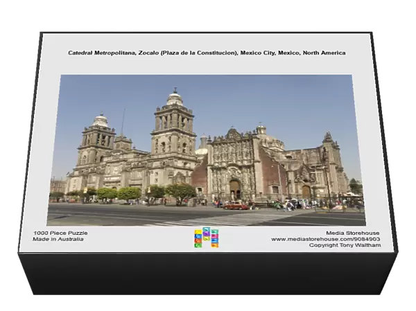 Catedral Metropolitana, Zocalo (Plaza de la Constitucion), Mexico City, Mexico, North America
