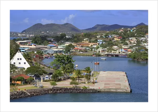Castries Harbor, St. Lucia, Windward Islands, West Indies, Caribbean, Central America