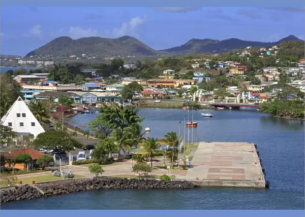Castries Harbor, St. Lucia, Windward Islands, West Indies, Caribbean, Central America