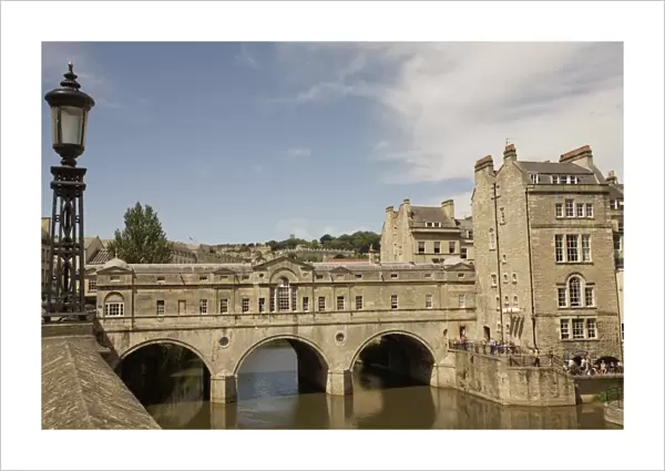 Pulteney Bridge, Bath, UNESCO World Heritage Site, Avon, England, United Kingdom, Europe