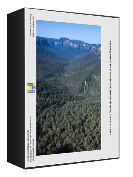 The rocky cliffs of the Blue Mountains, New South Wales, Australia, Pacific