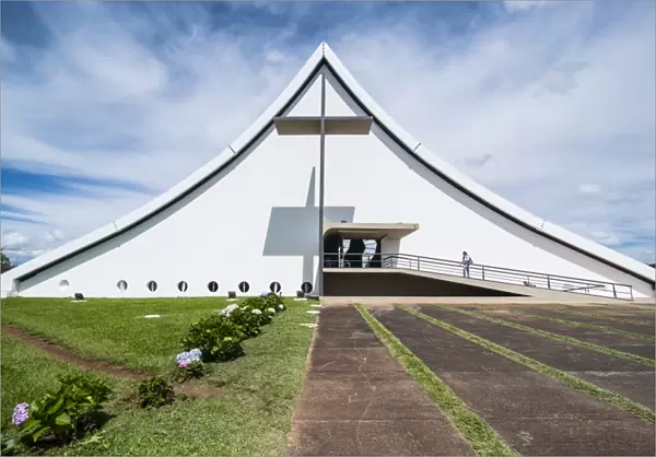 Military church in Brasilia, Brazil, South America