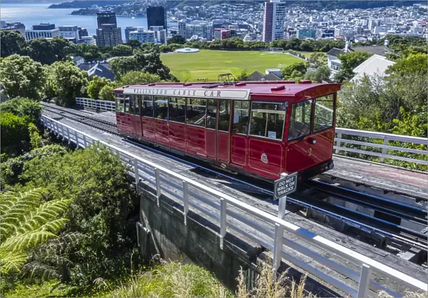 Cable car, Wellington, North Island, New Zealand, Pacific