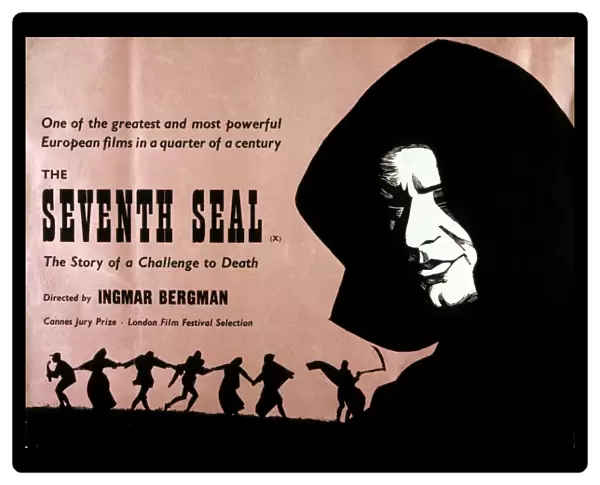 Academy Poster for Ingmar Bergmans The Seventh Seal (1957)