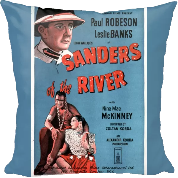 Poster for Zoltan Kordas Sanders of the River (1935)
