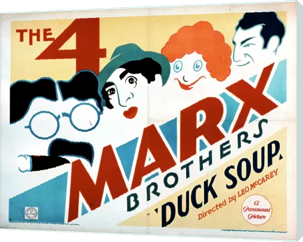 Poster for Leo McCareys Duck Soup (1933)