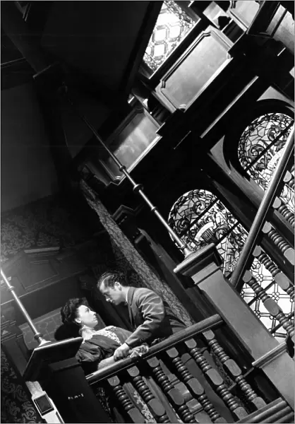 Agnes Moorehead and Tim Holt in Orson Welles The Magnificent Ambersons (1942)