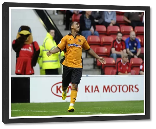 Ashley Hemmings Scores the Opener for Wolverhampton Wanderers in Walsall Friendly