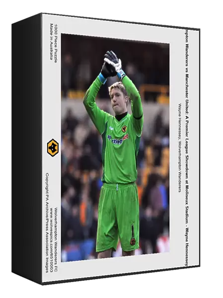 Wolverhampton Wanderers vs Manchester United: A Premier League Showdown at Molineux Stadium - Wayne Hennessey in Action