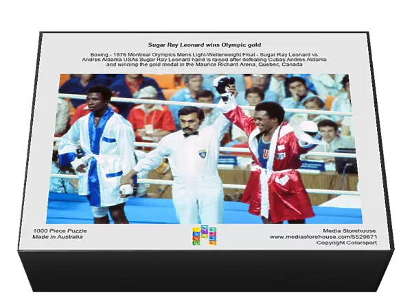 Sugar Ray Leonard wins Olympic gold
