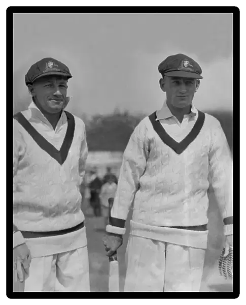 Don Bradman & Stan McCabe in 1930