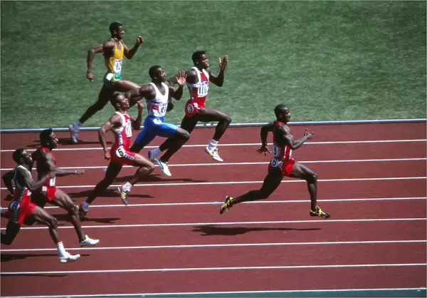 1988 Seoul Olympics: Mens 100m Final
