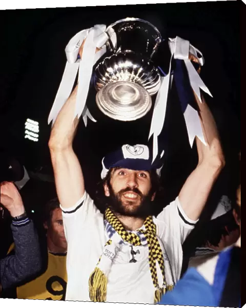 Ricky Villa lifts the FA Cup in 1981