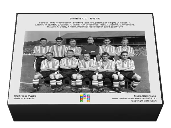 Brentford F. C. - 1949  /  50