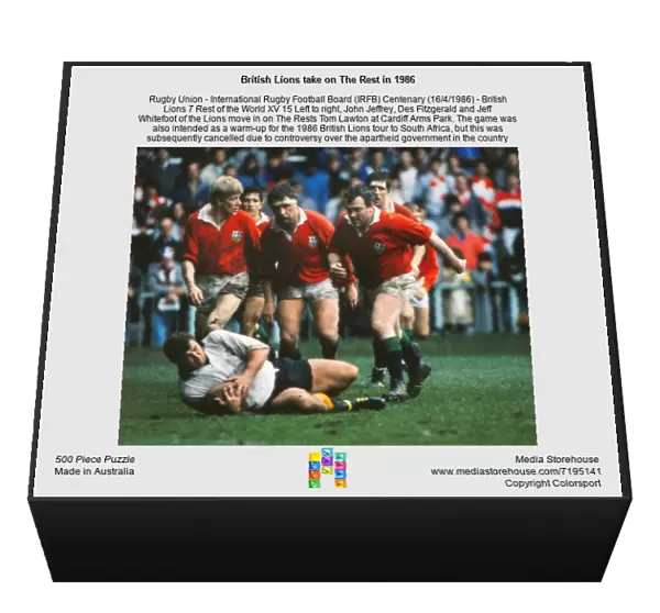 British Lions take on The Rest in 1986