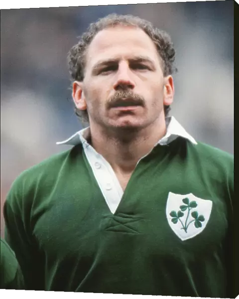 Irelands Nigel Carr - 1986 Five Nations