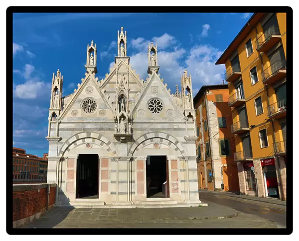 The church of Santa Maria della Spina, Pisa, Italy