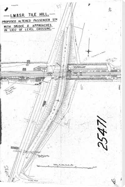 L. M&S. R Tile Hill Proposed Altered Passenger Station [c1931]