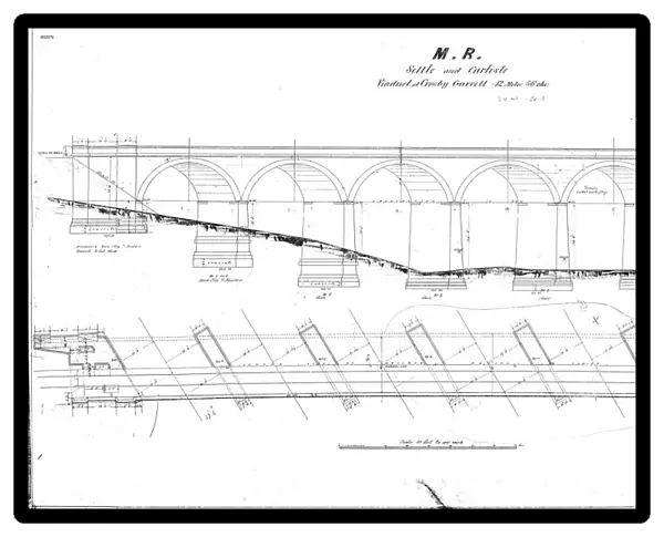 MR Settle to Carlisle - Viaduct at Crosby-Garrett [N. D]