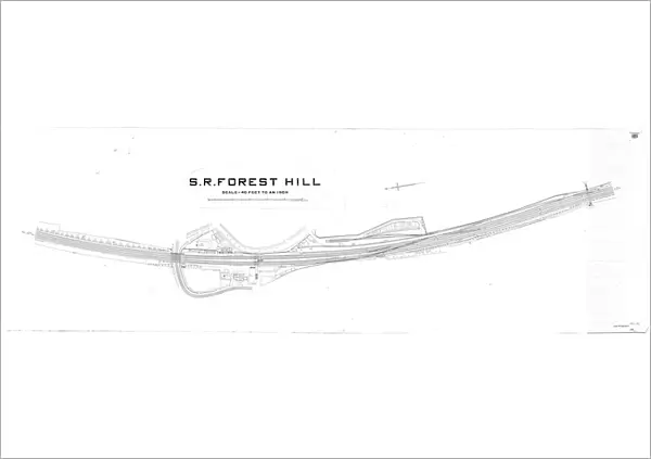 SR Forest Hill Station Survey [pre 1947]