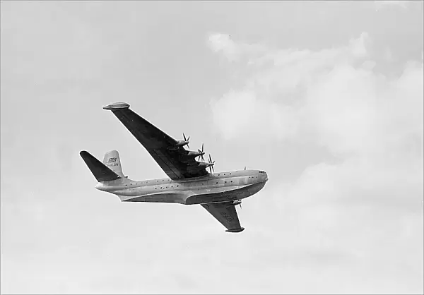 Saro Princess G-ALUN SBAC Farnborough 01 / 09 / 52 (c) Flight