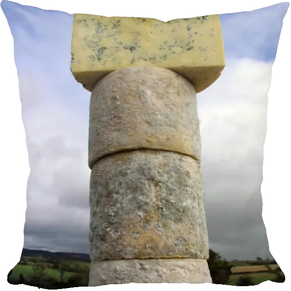Exmoor Blue Cheese production