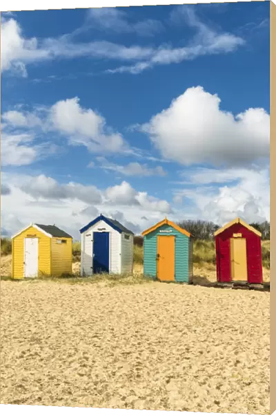 Beach huts, Southwold, Suffolk, UK