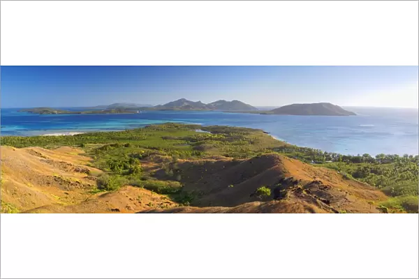 View of the Blue Lagoon, Nacula Island, Yasawa Islands, Fiji