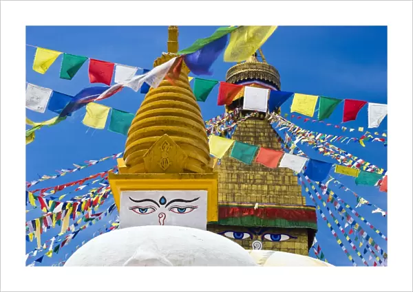 Boudhanath stupa, Kathmandu, Nepal