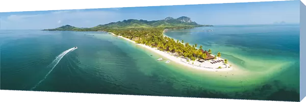 Ko Muk (Ko Mook), Trang Province, Thailand. Sivalai Beach Resort, aerial view (PR)