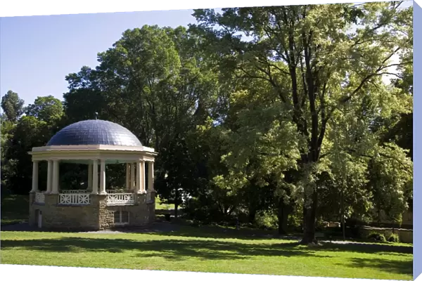 The bandstand in St Davids Park