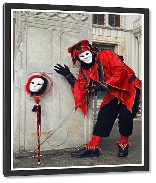 Carnival Joker Costumes and Mask