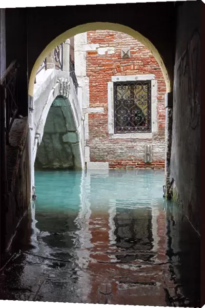 Small canal, Venice, Veneto, Italy, Europe