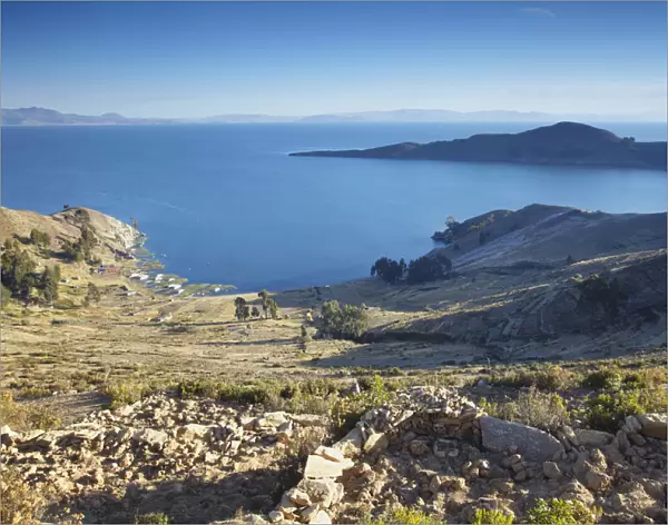 Isla del Sol (Island of the Sun), Lake Titicaca, Bolivia