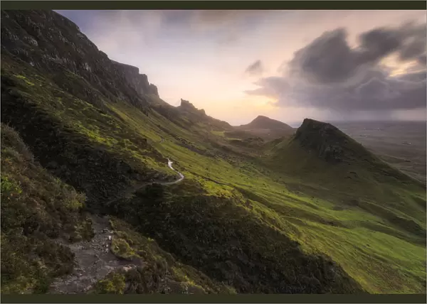the Quiraing, Isle of Skye, Scotland, Europe