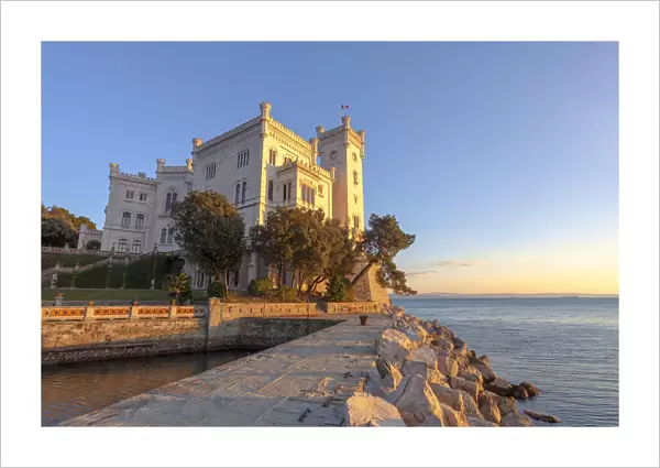 Miramare Castle, Trieste, Friuli-Venezia Giulia, Italy