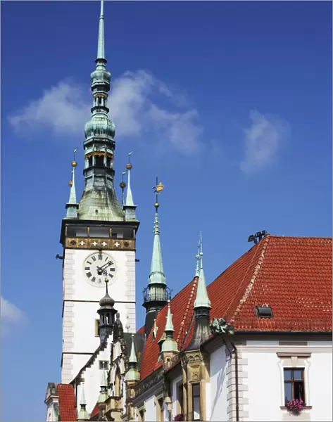 Czech Republic, Moravia, Olomouc, Town Hall In Upper Square (Horni Nam)
