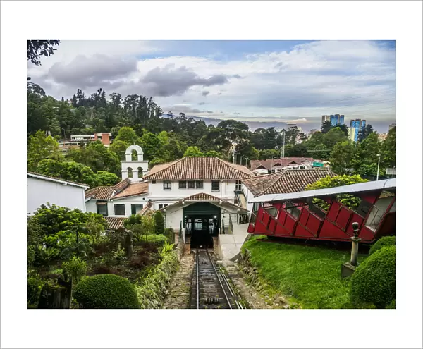 Funicular to Monserrate, Bogota, Capital District, Colombia