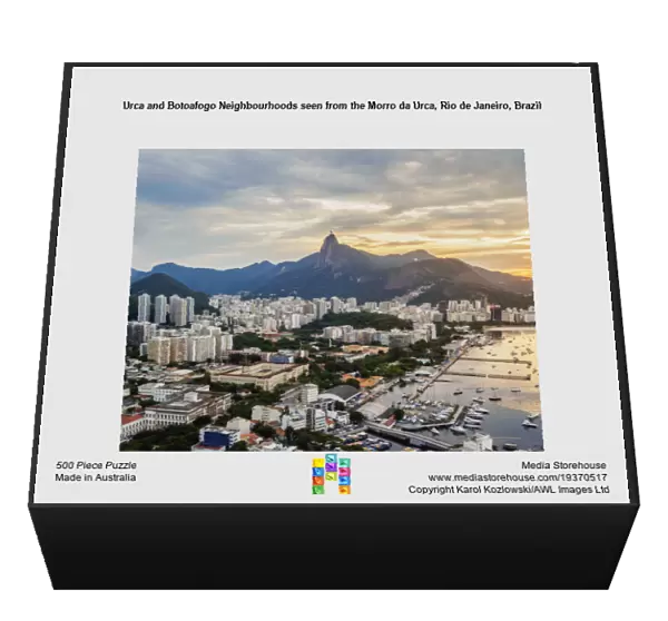 Urca and Botoafogo Neighbourhoods seen from the Morro da Urca, Rio de Janeiro, Brazil