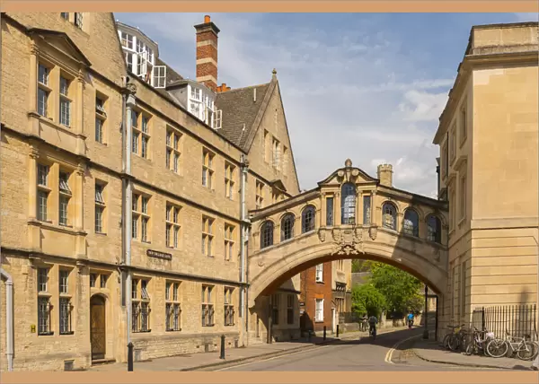 Hertford Bridge, also known as the Bridge of Sighs forming part of Hertford College