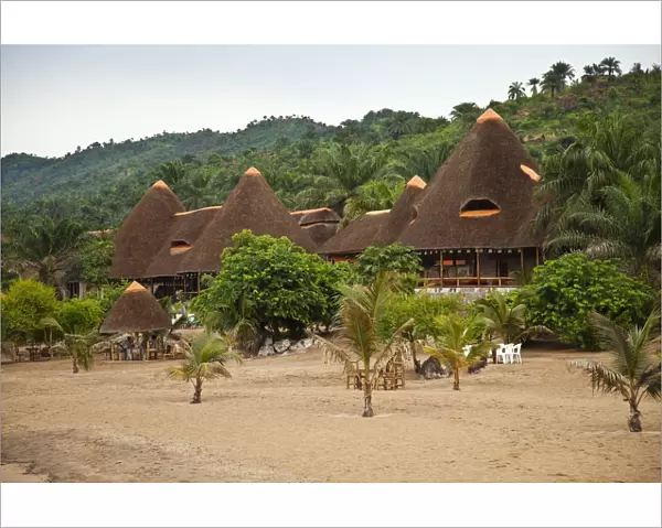Burundi. The boutique blue bay resort on the shores of lake Tanganyika provides luxury