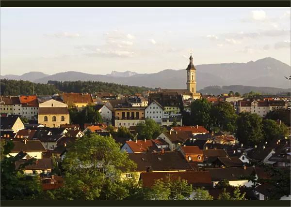 Traunstein, Chiemgau, Bavaria, Germany