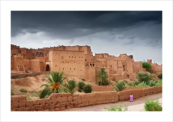 The old city of Ouarzazate. Morocco