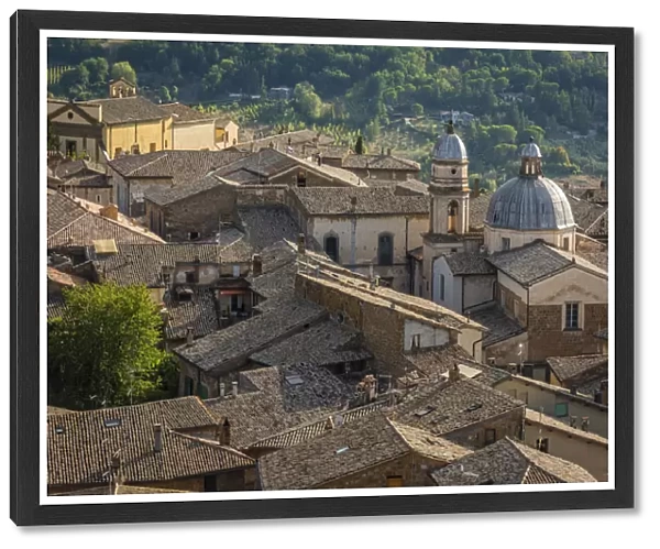 europe, italy, Umbria, Orvieto. view of the town