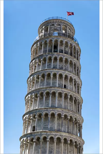 Europe, Italy, Tuscany, Pisa, Torre di Pisa, Leaning Tower of Pisa