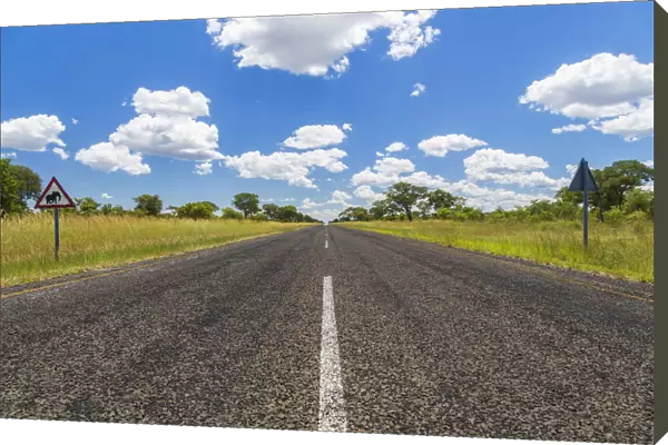 Road, Botswana, Africa