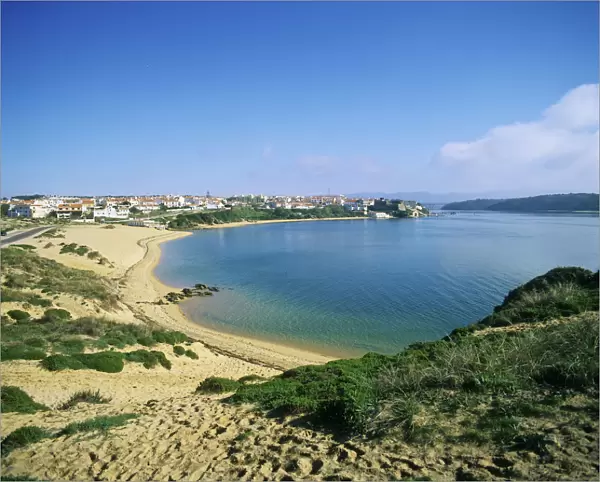 Vila Nova de Milfontes, a famous beach on the Alentejo coastline, Portugal