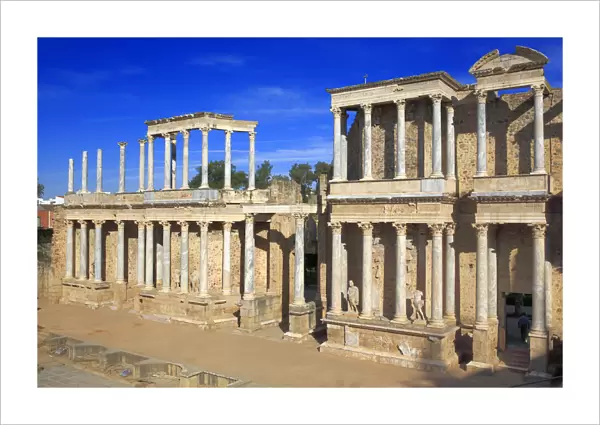 Roman theatre, Merida, Extremadura, Spain